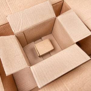 Corrugated box packaging
